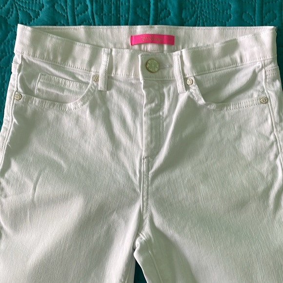 Lilly Pulitzer white jeans - Picture 3 of 4